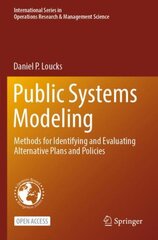 Public Systems Modeling: Methods for Identifying and Evaluating Alternative Plans and Policies 1st ed. 2022 kaina ir informacija | Socialinių mokslų knygos | pigu.lt