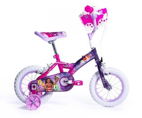 Vaikiškas dviratis Huggy 12, violėtinis kaina ir informacija | Dviračiai | pigu.lt