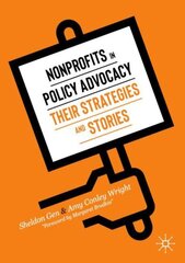 Nonprofits in Policy Advocacy: Their Strategies and Stories 1st ed. 2020 kaina ir informacija | Socialinių mokslų knygos | pigu.lt