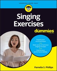 Singing Exercises For Dummies цена и информация | Книги об искусстве | pigu.lt