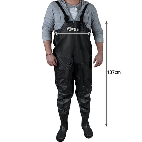 Žvejybinė neperšlampama apranga Modux, juoda цена и информация | Apranga žvejybai ir žvejybiniai batai | pigu.lt
