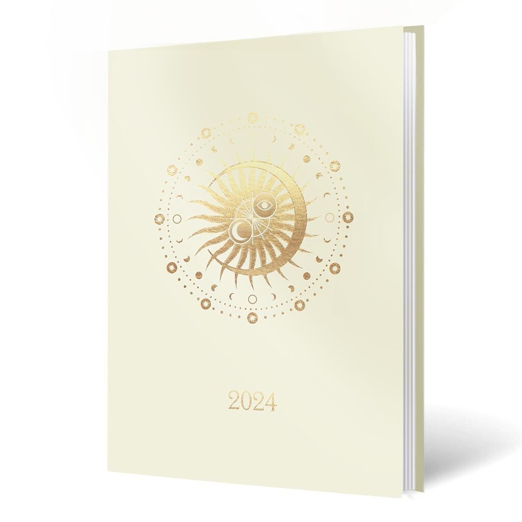 Darbo knyga Mėnulio kalendorius 2024 цена и информация | Kalendoriai, darbo knygos | pigu.lt