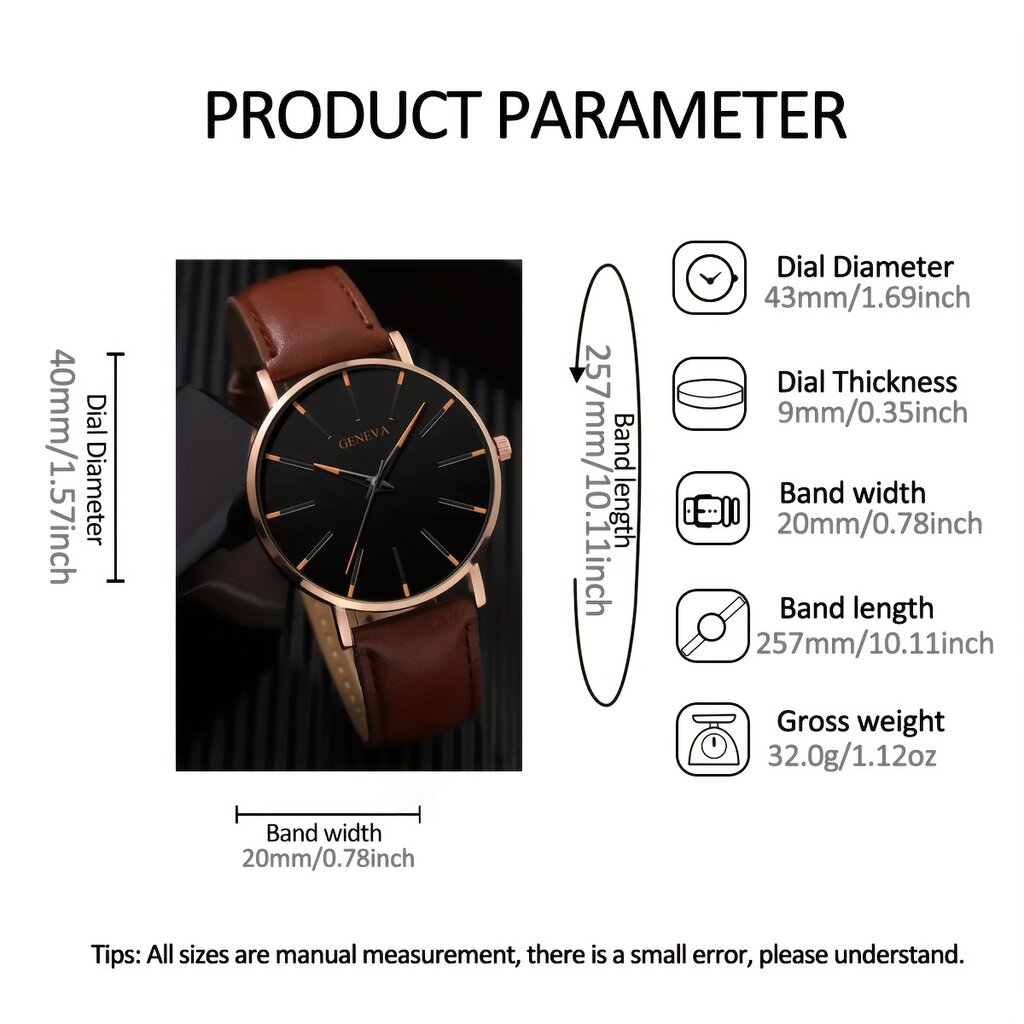 Skaitmeninis Kvarcinis Laikrodis Geneva 956 kaina ir informacija | Vyriški laikrodžiai | pigu.lt