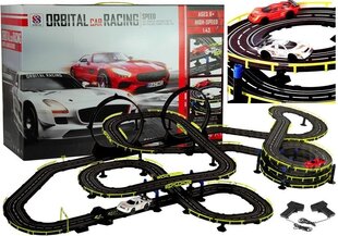 Lenktynių trasa su dviem automobiliais ir valdikliais Slot-Car kaina ir informacija | Žaislai berniukams | pigu.lt