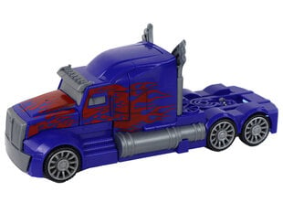 Машина-трансформер Оптимус Прайм, синяя цена и информация | Игрушки для мальчиков | pigu.lt