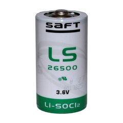 Baterija Saft LS26500 3.6V C ER26500 SL-2770 kaina ir informacija | SAFT Apšvietimo ir elektros prekės | pigu.lt