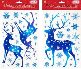 Kalėdinė dekoracija lipdukai langams kaina ir informacija | Kalėdinės dekoracijos | pigu.lt