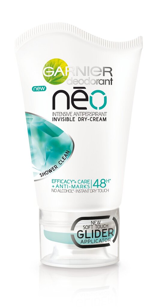 Kreminis dezodorantas Garnier Neo Shower Clean Intensive 40 ml цена и информация | Dezodorantai | pigu.lt