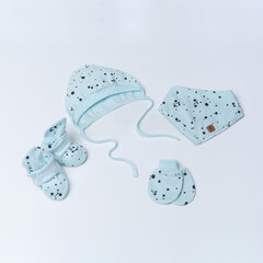 Kepurė kūdikiams Vilaurita Dario, mėlyna цена и информация | Шапки, перчатки, шарфики для новорожденных | pigu.lt