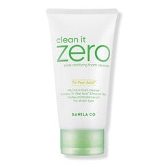 Veido valymo putos Banila Co Foam Cleanser Clean It Zero Pore Clarifying, 150 ml kaina ir informacija | Veido prausikliai, valikliai | pigu.lt