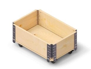 Gėlių lysvė su ratukais Herbs Box, 600 x 400 x 195 mm kaina ir informacija | Šiltnamiai | pigu.lt