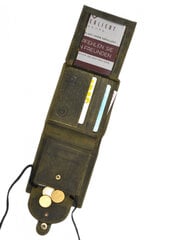 Odinė piniginė vyrams GreenBurry Vintage 325-30 kaina ir informacija | Vyriškos piniginės, kortelių dėklai | pigu.lt