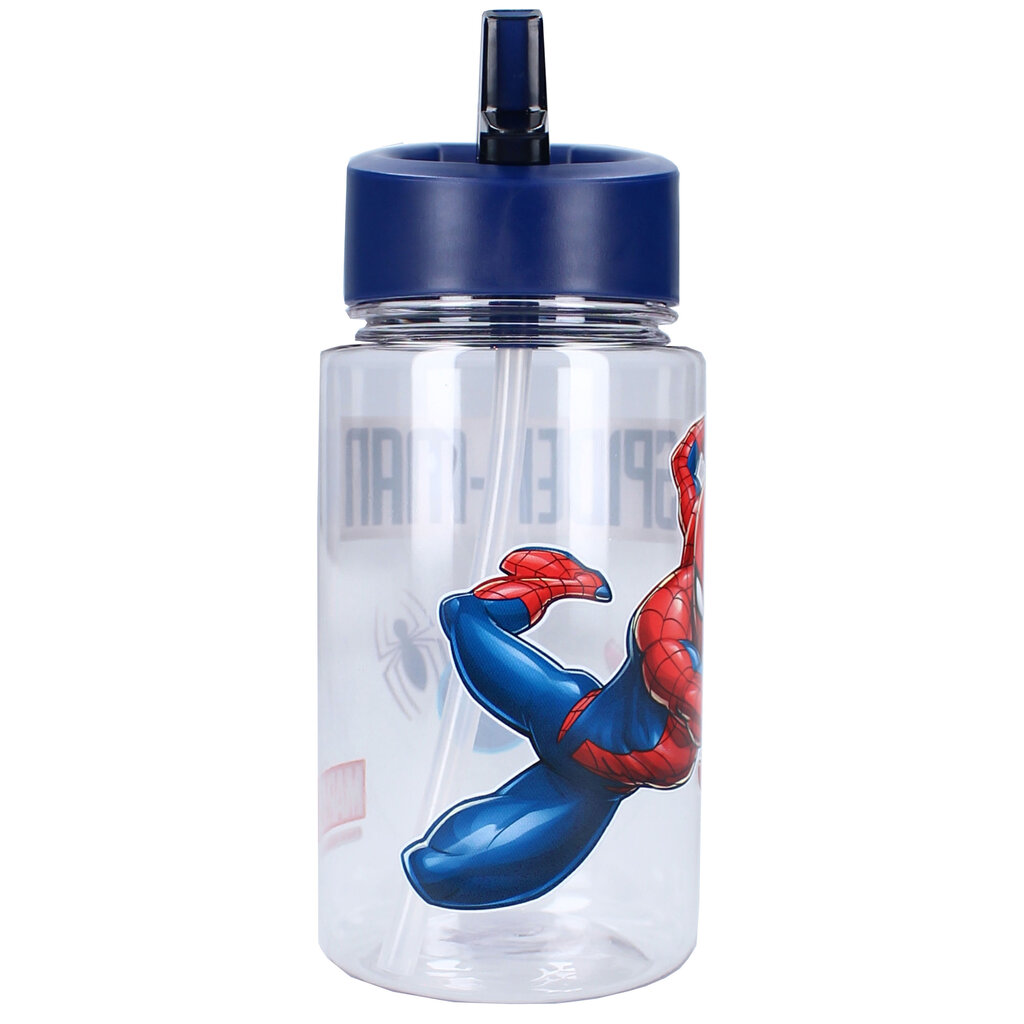 Vaikiška gertuvė su šiaudeliu Spider-Man Let’s Eat! kaina ir informacija | Buteliukai kūdikiams ir jų priedai | pigu.lt