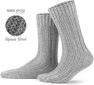 Vilnonės kojinės vyrams Need 4You, pilkos, 2 poros kaina ir informacija | Vyriškos kojinės | pigu.lt