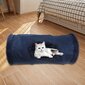Katės tunelis, mėlynas цена и информация | Žaislai katėms | pigu.lt