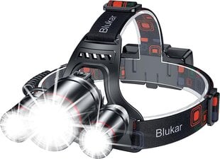 Прожектор Blukar на голову цена и информация | Фонарики, прожекторы | pigu.lt