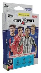 Futbolo kortelės Topps UEFA Superstars Season 2022/2023, 4 x 8 vnt. kaina ir informacija | Kolekcinės kortelės | pigu.lt