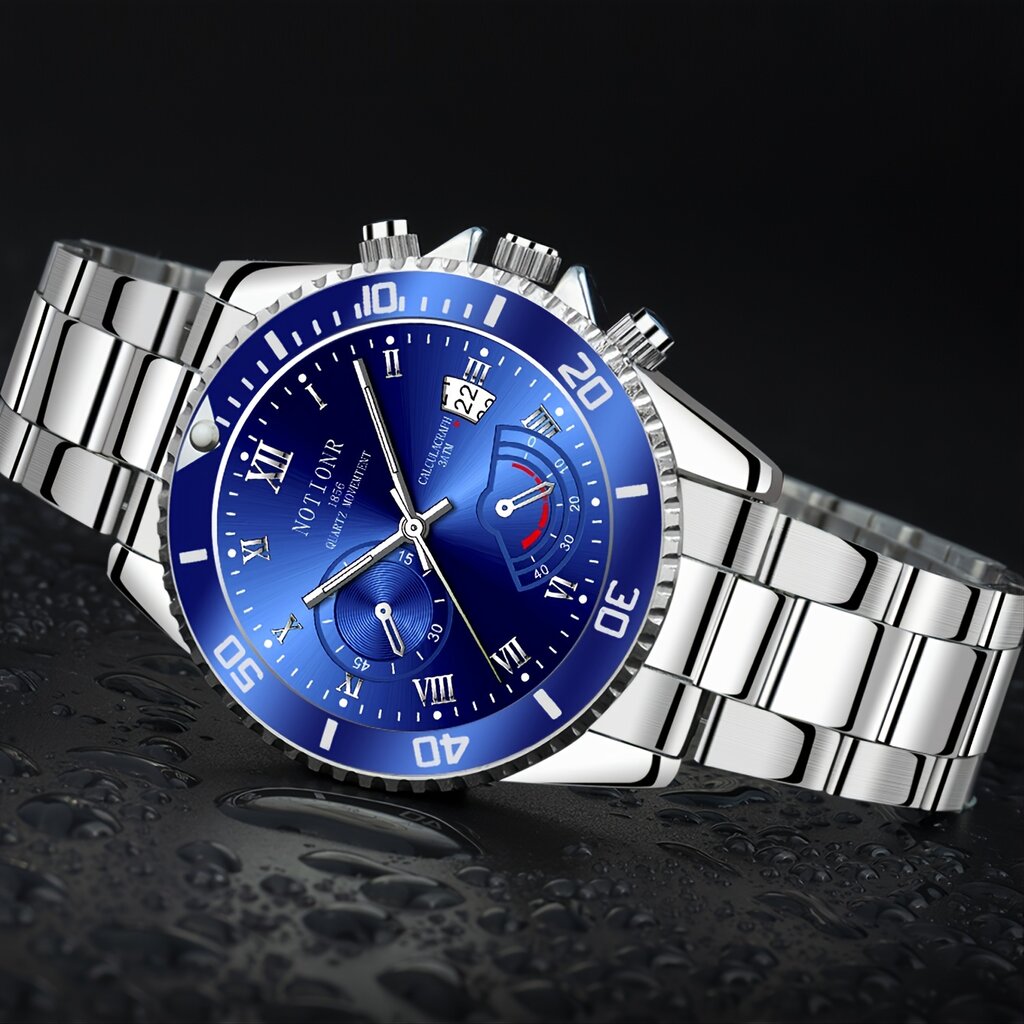 Stilingas Vyriškas Laikrodis Notionr 476 kaina ir informacija | Vyriški laikrodžiai | pigu.lt