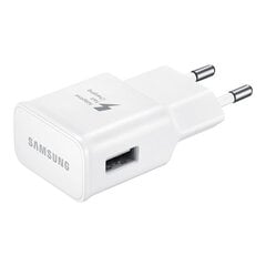 Зарядное устройство оригинальное Samsung EP-TA200NWE 15W + Type-C  белое цена и информация | Зарядные устройства для телефонов | pigu.lt