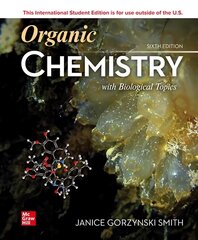 ISE Organic Chemistry with Biological Topics 6th edition цена и информация | Книги по экономике | pigu.lt