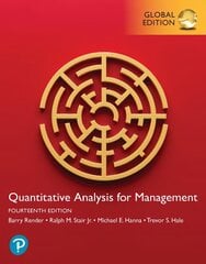 Quantitative Analysis for Management, Global Edition 14th edition цена и информация | Книги по экономике | pigu.lt