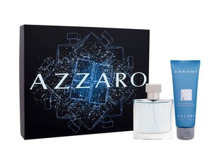 Rinkinys Azzaro Chrome vyrams: EDT 50 ml + dušo žėlė 75 ml kaina ir informacija | Azzaro Kvepalai | pigu.lt