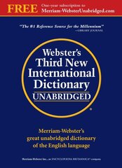 Webster's Third New International Dictionary New edition цена и информация | Пособия по изучению иностранных языков | pigu.lt