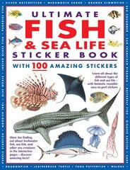 Ultimate Fish & Sea Life Sticker Book: with 100 amazing stickers kaina ir informacija | Knygos mažiesiems | pigu.lt