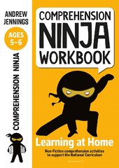 Comprehension Ninja Workbook for Ages 5-6: Comprehension activities to support the National Curriculum at home kaina ir informacija | Knygos paaugliams ir jaunimui | pigu.lt