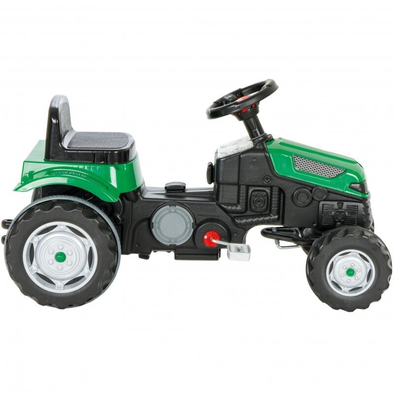 Vaikiškas minamas traktorius su priekaba Farmer GoTrac, žalias kaina ir informacija | Žaislai berniukams | pigu.lt