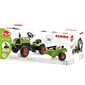 Vaikiškas minamas traktorius su kaušu ir priekaba Class Falk kaina ir informacija | Žaislai berniukams | pigu.lt