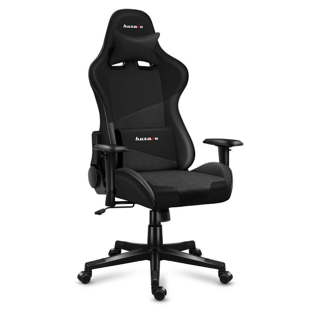 Žaidimų kėdė Huzaro Force 6.2 Carbon, juoda kaina ir informacija | Biuro kėdės | pigu.lt