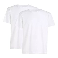 Tommy Hilfiger marškinėliai vyrams 84054, balti цена и информация | Мужские футболки | pigu.lt