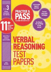 Practise & Pass 11plus Level Three: Verbal reasoning Practice Test Papers цена и информация | Книги для подростков  | pigu.lt