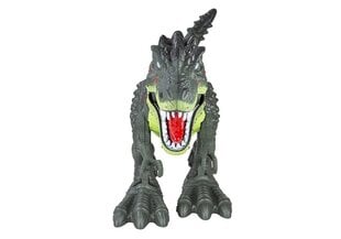 Динозавр Tyrannosaurus Rex на батарейках, зеленый цена и информация | Игрушки для мальчиков | pigu.lt