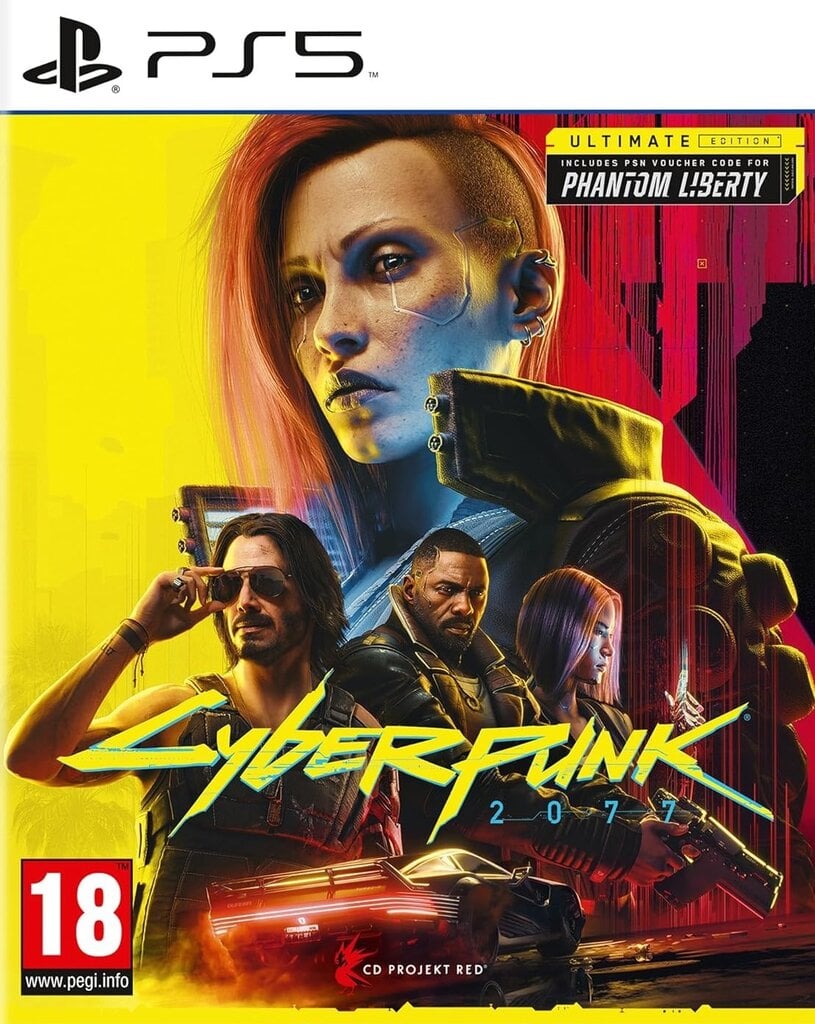 Компьютерная игра Cyberpunk 2077 Ultimate Edition PS5 цена | pigu.lt