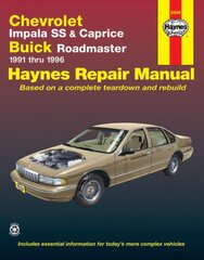 Chevrolet Impala SS & Caprice & Buick Roadmaster (91 - 96) kaina ir informacija | Kelionių vadovai, aprašymai | pigu.lt