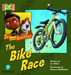 Bug Club Reading Corner: Age 4-7: Jay and Sniffer: The Bike Race kaina ir informacija | Knygos paaugliams ir jaunimui | pigu.lt