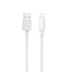 WIWU cable C006 USB - Lightning 1,2 m 2,4A white цена и информация | Кабели для телефонов | pigu.lt