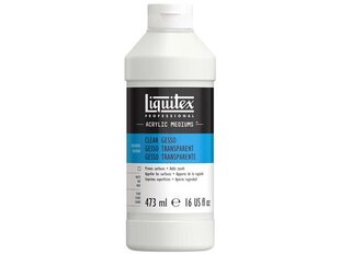 Skaidrus gruntas Gesso Liquitex, 473ml kaina ir informacija | Piešimo, tapybos, lipdymo reikmenys | pigu.lt