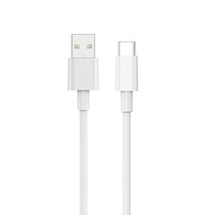 WIWU cable C007 USB - USB-C 1,2 m 5A white цена и информация | Кабели для телефонов | pigu.lt