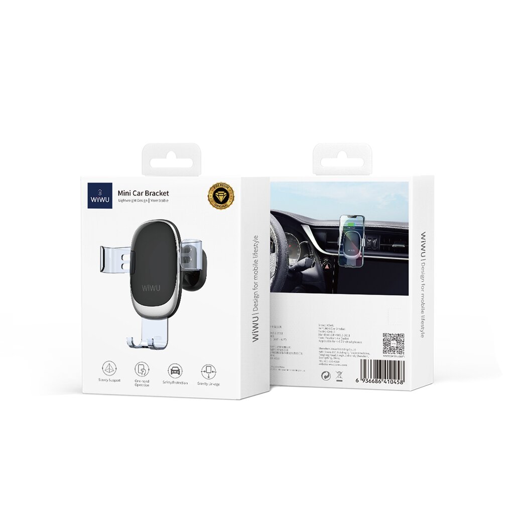 WIWU car mount CH010 kaina ir informacija | Telefono laikikliai | pigu.lt