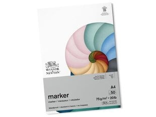 Piešimo bloknotas Winsor&Newton Marker, A4, 50 vnt. цена и информация | Тетради и бумажные товары | pigu.lt
