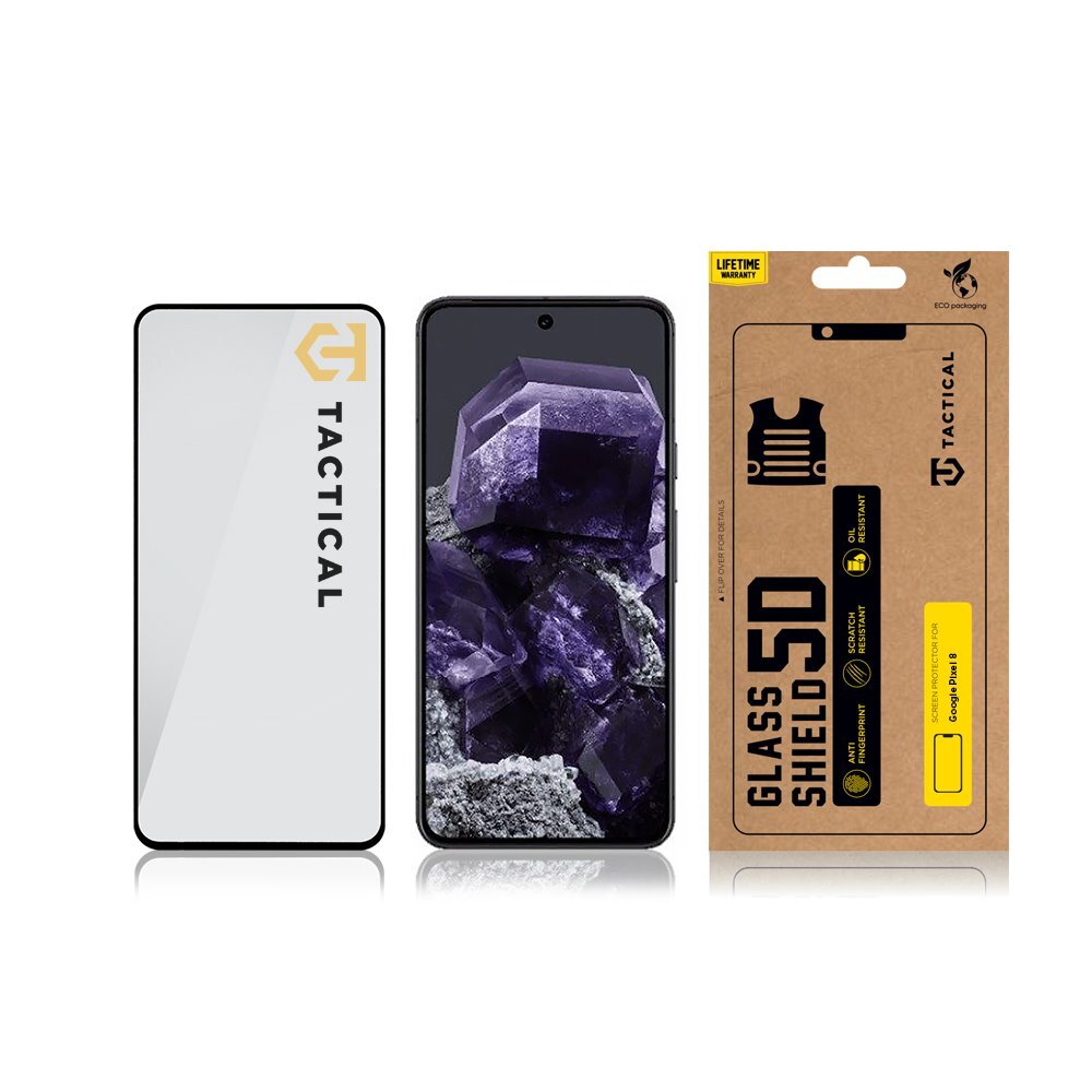 Tactical Glass Shield 5D kaina ir informacija | Apsauginės plėvelės telefonams | pigu.lt