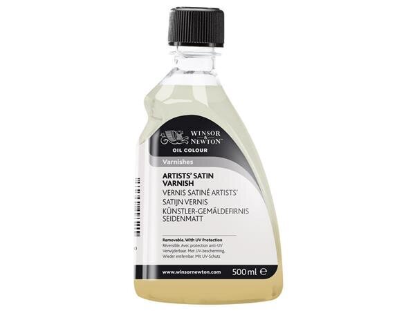 Lakas aliejiniams dažams Winsor & Newton, satin, 500ml kaina ir informacija | Piešimo, tapybos, lipdymo reikmenys | pigu.lt