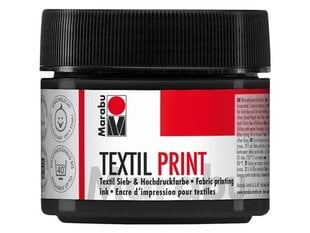 Tekstilės dažai Textil Print, 100ml, juodi цена и информация | Принадлежности для рисования, лепки | pigu.lt