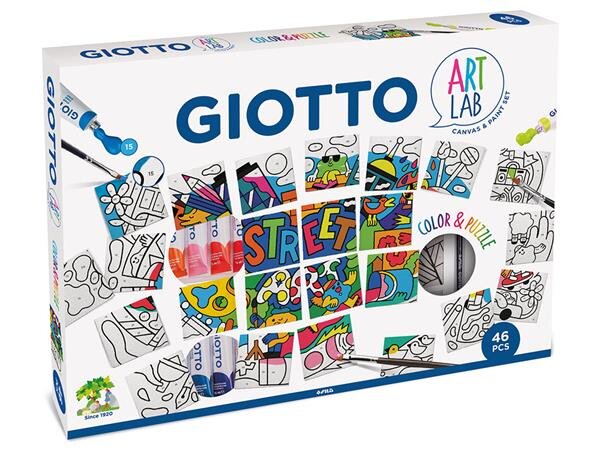 Meistravimo komplektas Giotto Art Lab Color&Puzzle kaina ir informacija | Piešimo, tapybos, lipdymo reikmenys | pigu.lt