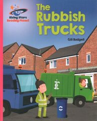 Reading Planet - The Rubbish Trucks - Pink B: Galaxy kaina ir informacija | Knygos paaugliams ir jaunimui | pigu.lt