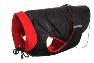 Žieminė striukė šunims Animal Design, įvairių dydžių, juoda/raudona kaina ir informacija | Drabužiai šunims | pigu.lt