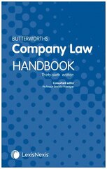 Butterworths Company Law Handbook 36th edition цена и информация | Книги по экономике | pigu.lt